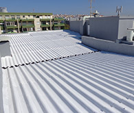 Impermeabilização de telha fibrocimento - Condomínio, Oeiras